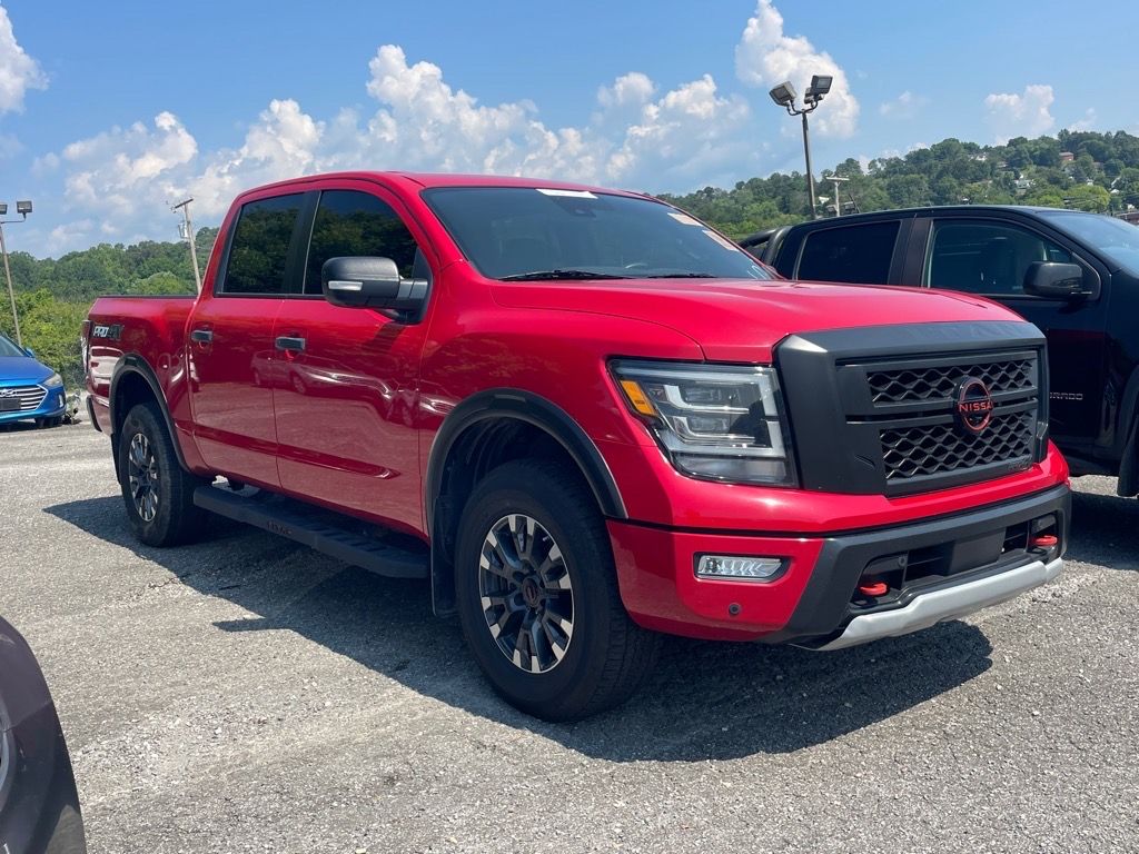 Used 2023 Red Alert Nissan PRO-4X image 1