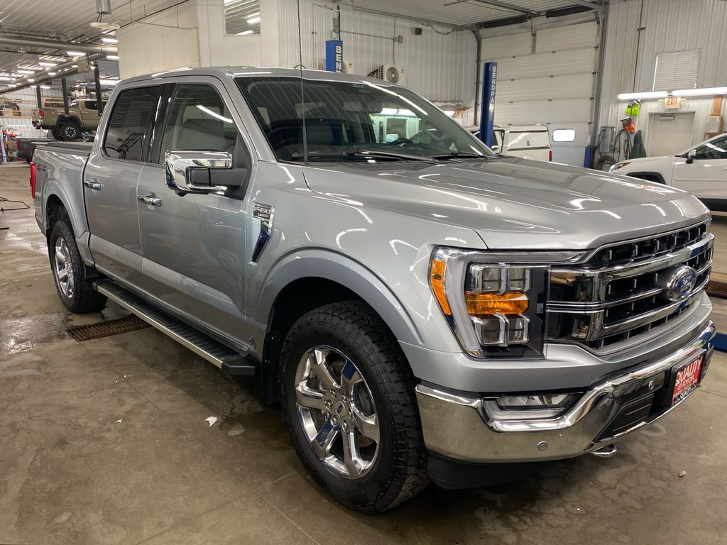 Used 2022 Ford F-150 Lariat with VIN 1FTFW1E89NKD86121 for sale in Fergus Falls, Minnesota