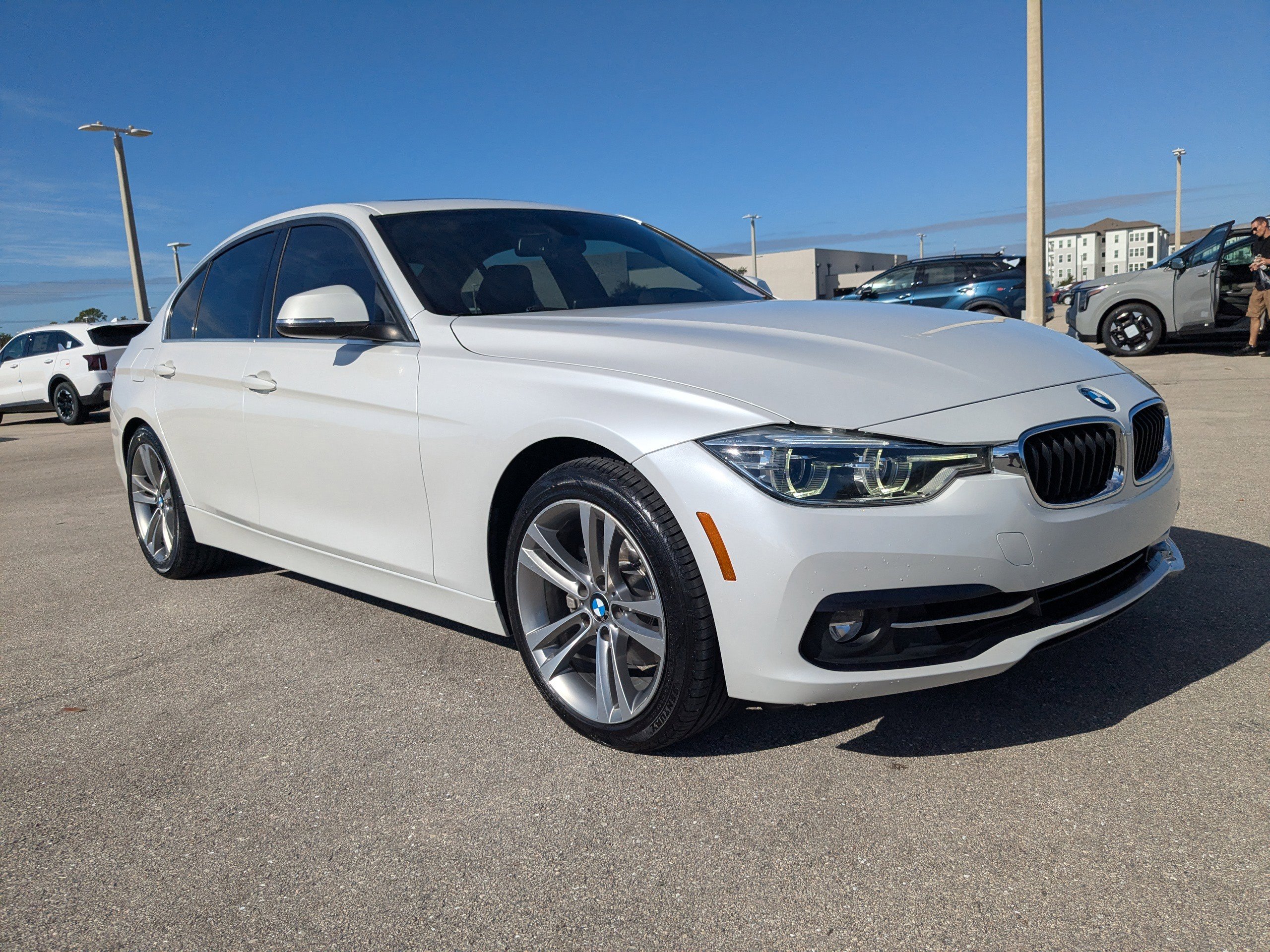 Used 2018 BMW 3 Series 330i with VIN WBA8B9G50JNU96647 for sale in Port Charlotte, FL