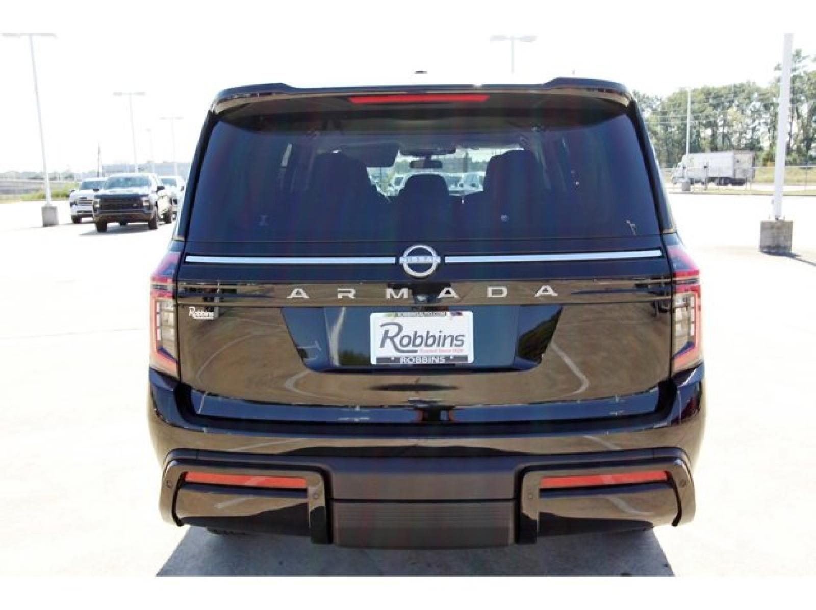 2026 Nissan Armada SV Black at Robbins Nissan