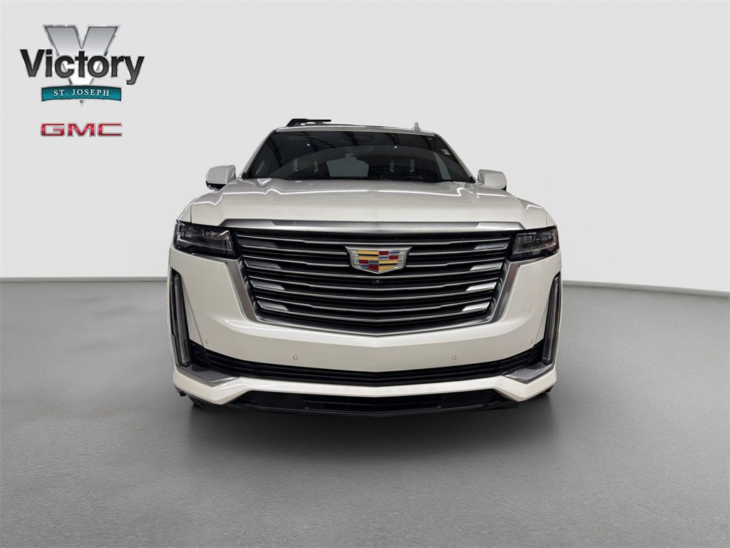 Used 2022 Cadillac Escalade Premium Luxury Platinum with VIN 1GYS4DKL9NR291672 for sale in Kansas City