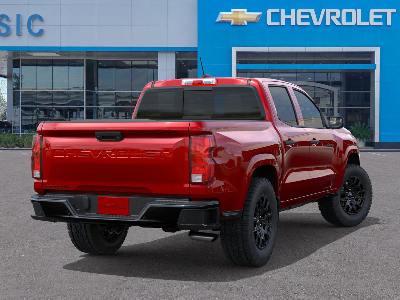 2026 Chevrolet Colorado WT Red at Classic Elite Chevrolet Hwy 6