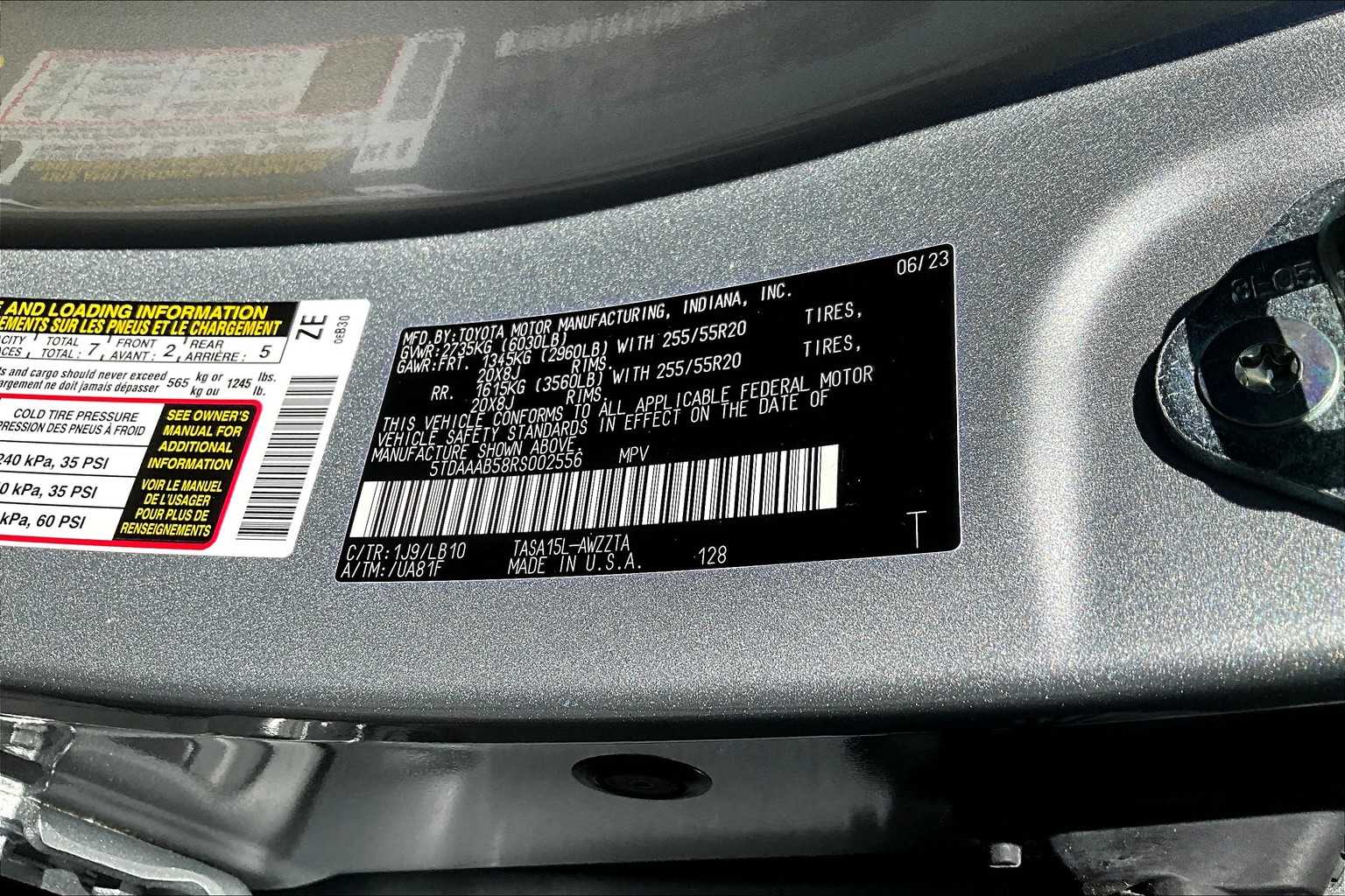 2024 Toyota Grand Highlander Platinum AWD photo 33