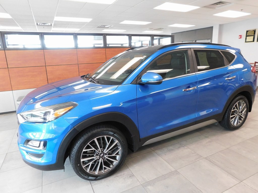 Used 2019 Hyundai Tucson Ultimate with VIN KM8J3CAL4KU957213 for sale in Sioux City, IA