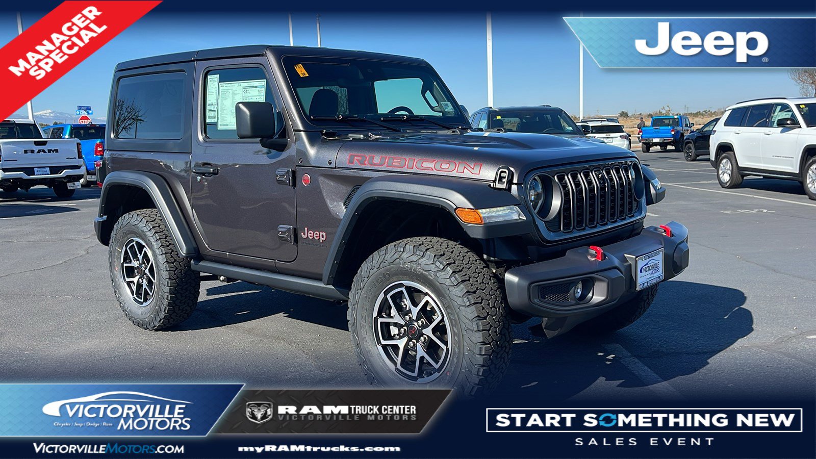 2025 Jeep Wrangler 2-Door Rubicon's photo