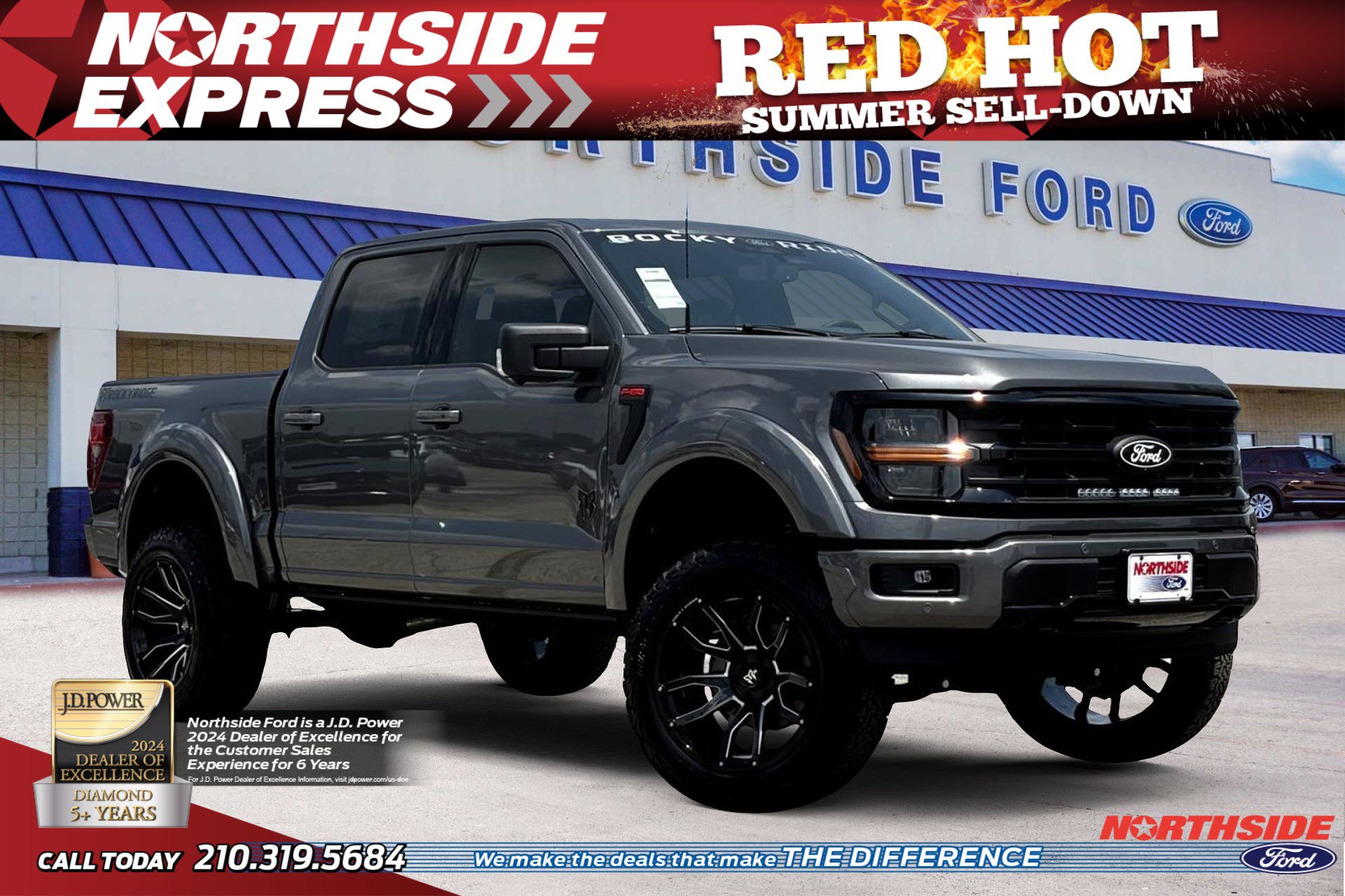 New 2025 Ford F-150 XLT Rocky Ridge Crew Cab Pickup in San