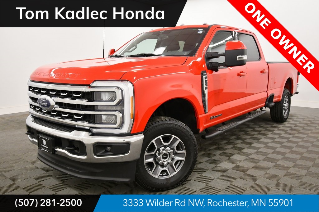 Used 2023 Race Red Ford Lariat image 1