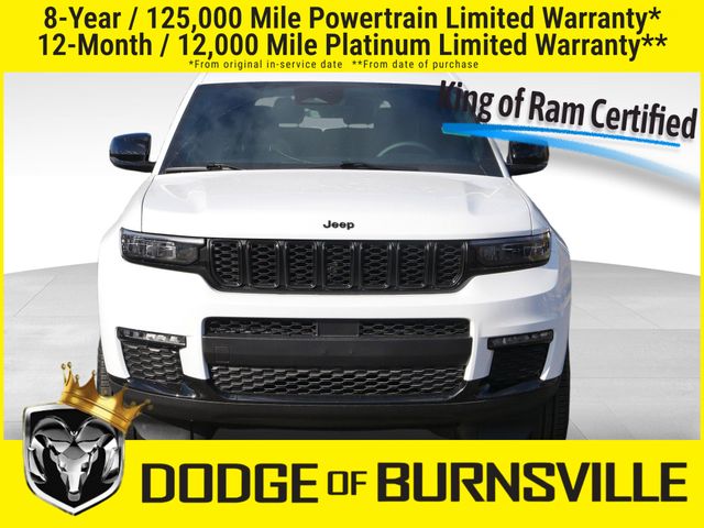 Used 2025 Jeep Grand Cherokee L Limited with VIN 1C4RJKBG8S8641833 for sale in Burnsville, Minnesota