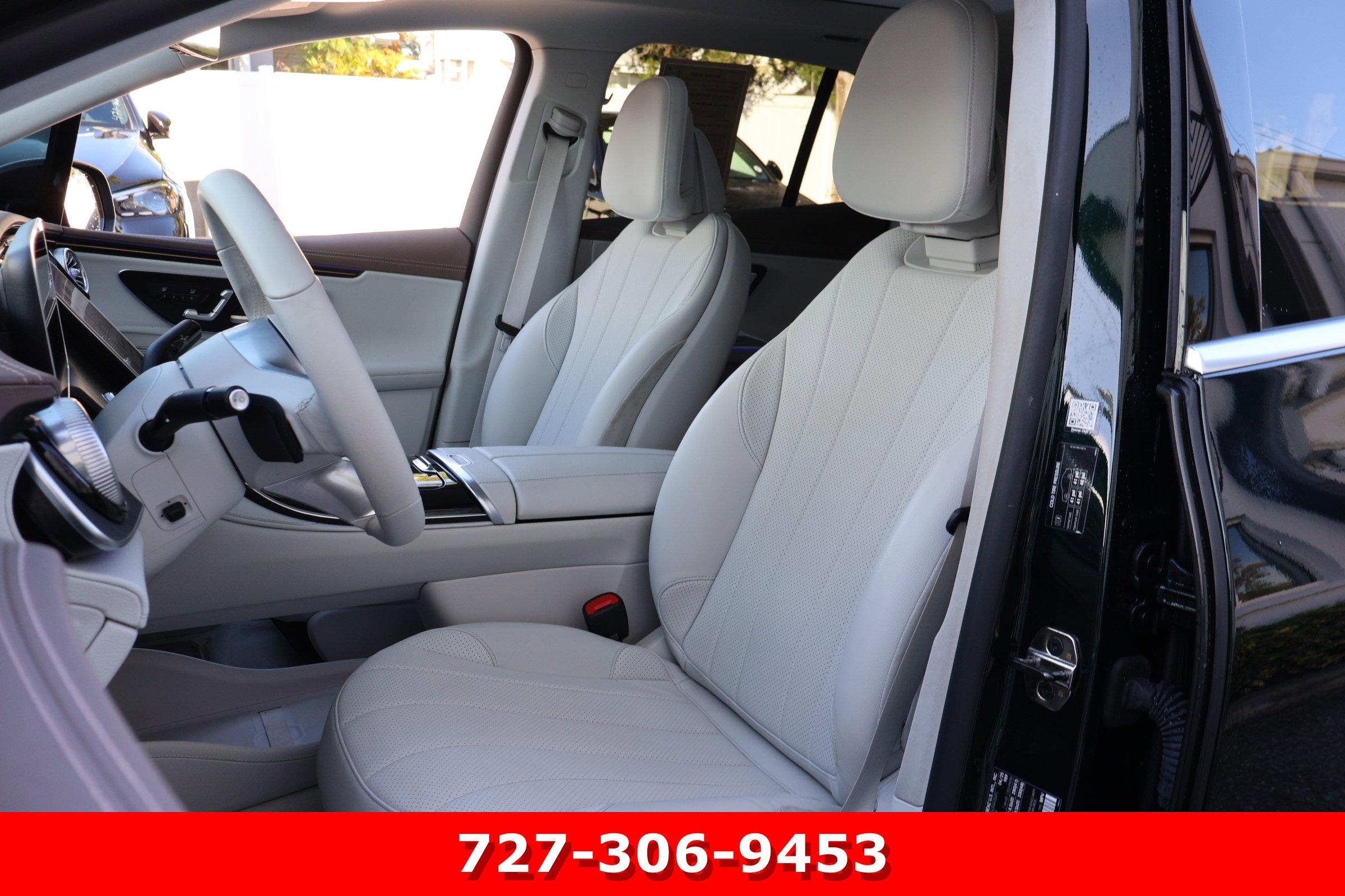 Certified 2025 Mercedes-Benz EQE SUV Base with VIN 4JGGM2BB4SA066329 for sale in Clearwater, FL