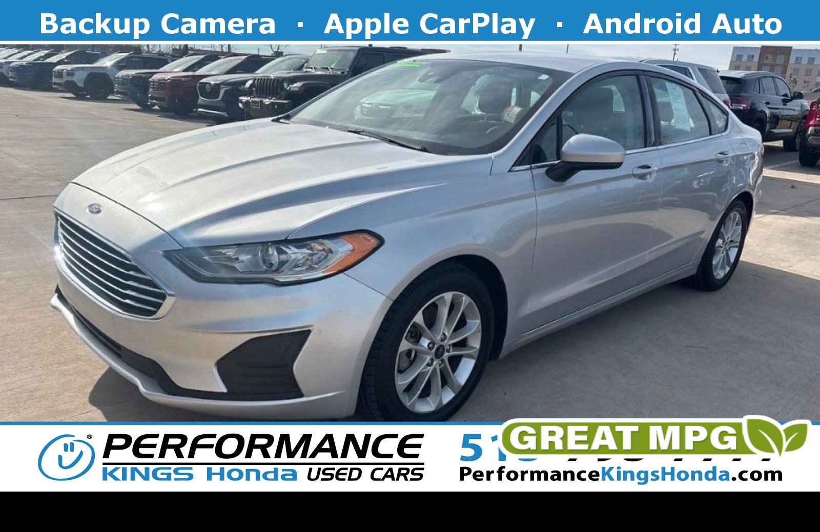 2019 Ford Fusion SE's photo