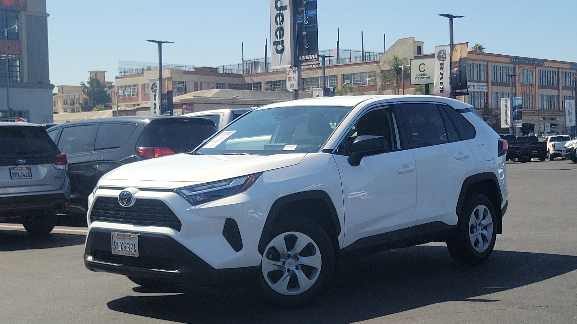 Used 2024 White Toyota LE image 31