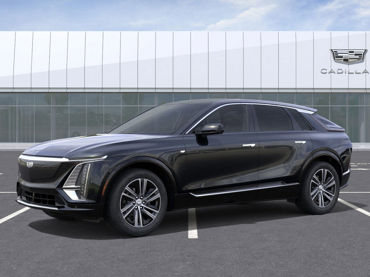 Used 2025 Cadillac LYRIQ Luxury 1 with VIN 1GYKPNRK8SZ311948 for sale in Friendswood, TX