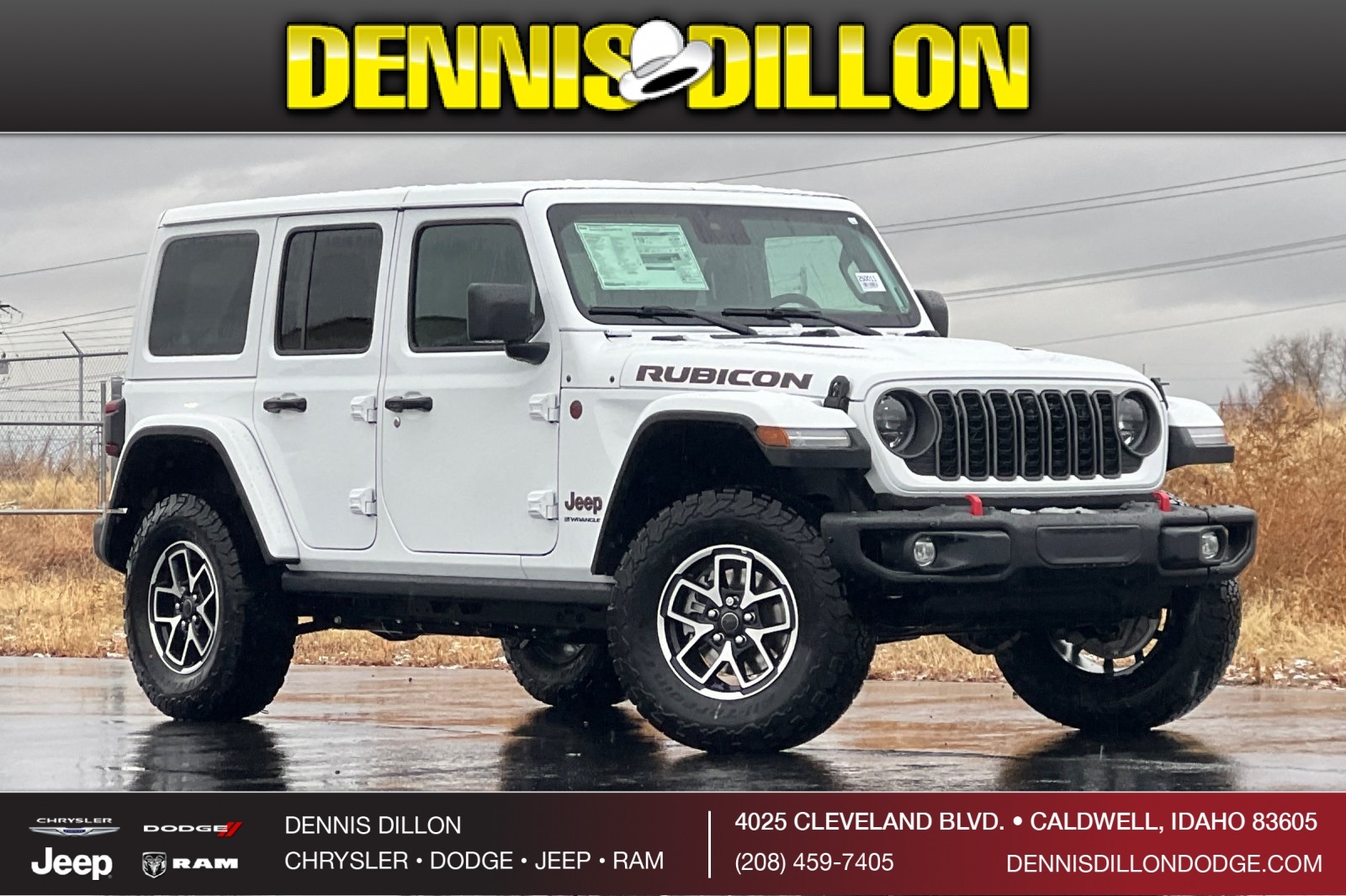 New 2025 Jeep Wrangler Rubicon X Sport Utility in Caldwell #2S0011 