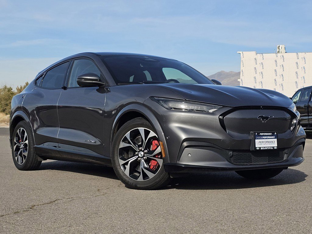 Used 2021 Ford Mustang Mach-E Premium AWD First Edition with VIN 3FMTK3SU8MMA07611 for sale in Bountiful, UT