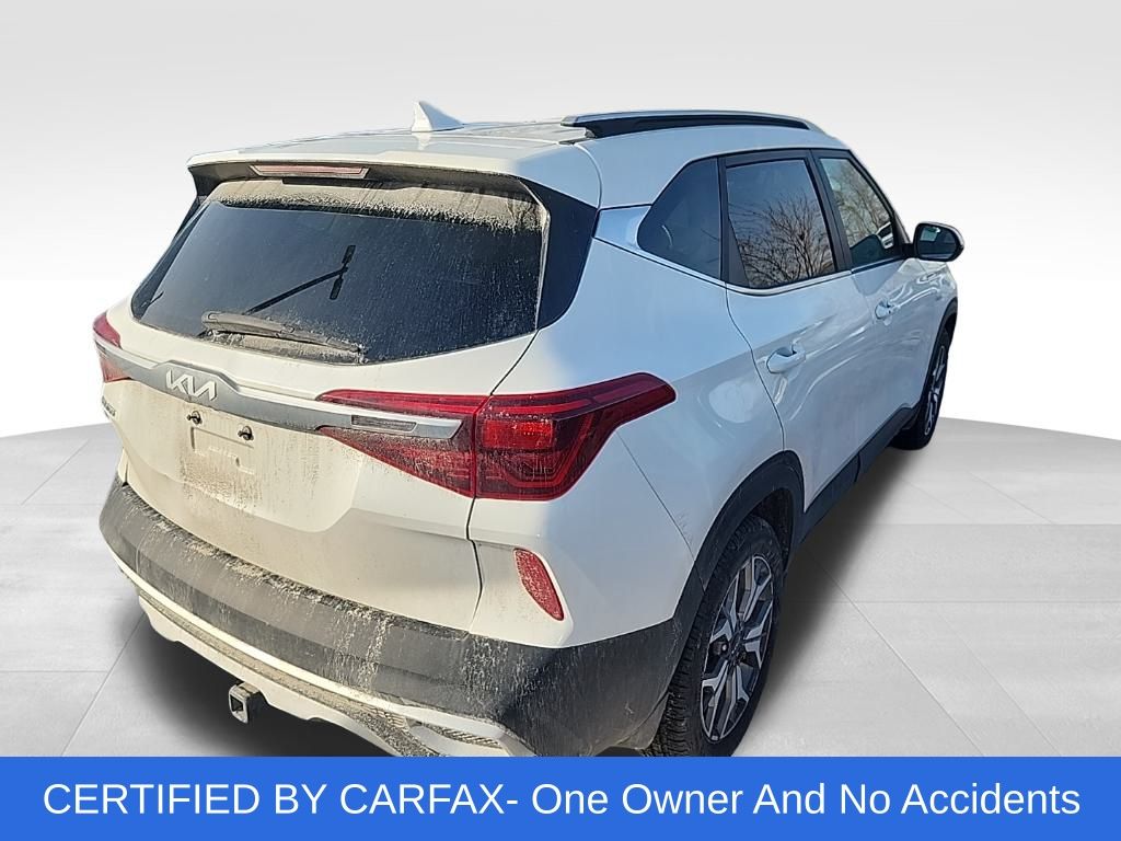 Used 2023 Kia Seltos EX with VIN KNDERCAA4P7378036 for sale in Northfield, Minnesota