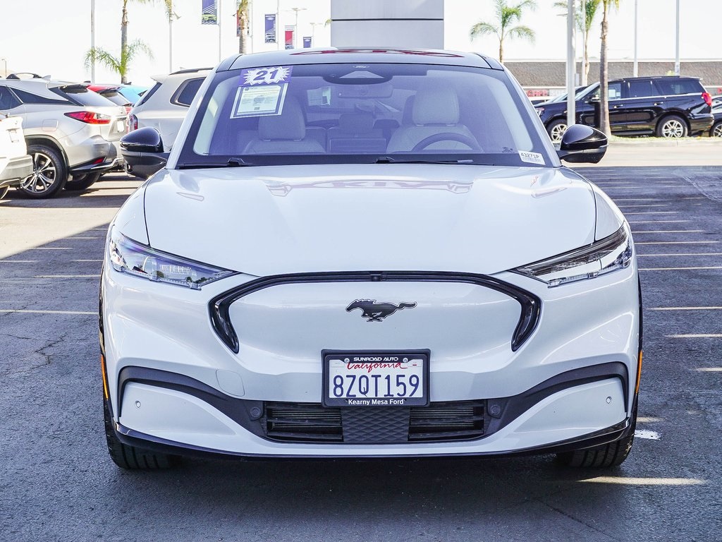 Used 2021 Ford Mustang Mach-E Premium AWD with VIN 3FMTK3SU9MMA60916 for sale in San Diego, CA