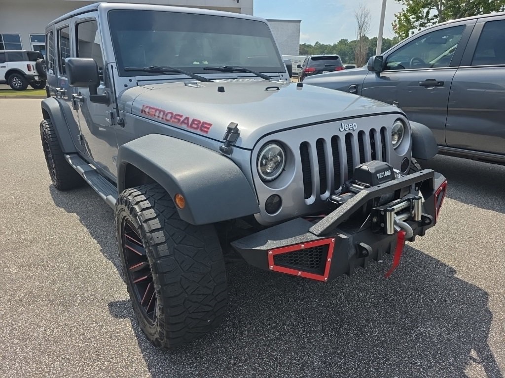 Used 2017 Jeep Wrangler Unlimited Sport S with VIN 1C4BJWDG1HL632421 for sale in Opelika, AL
