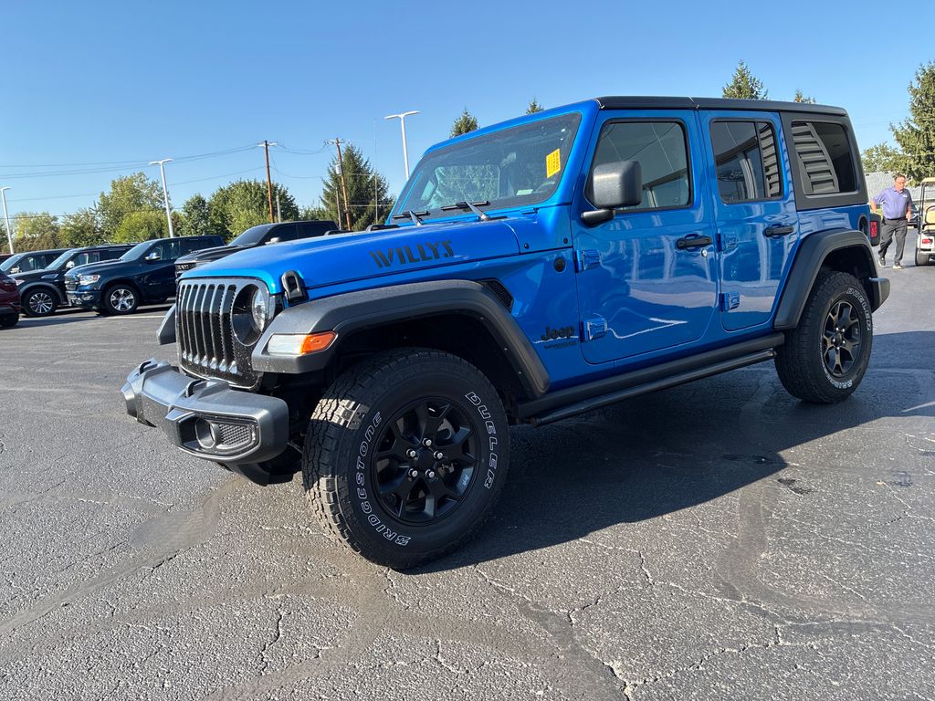2021 Jeep Wrangler Unlimited Willys photo 3