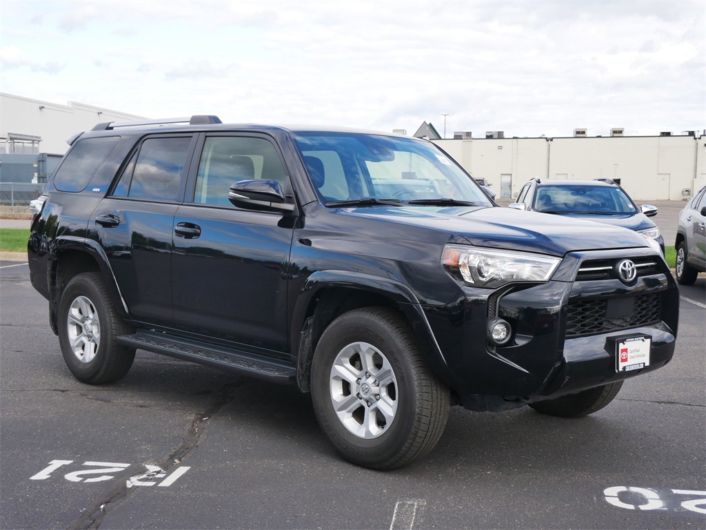 Certified 2024 Toyota 4Runner SR5 Premium with VIN JTENU5JR3R6284296 for sale in Minneapolis, Minnesota