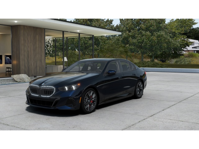 New 2026 Carbon Black Metallic BMW 550e xDrive image 1