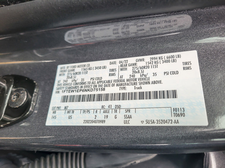 2022 FORD F-150 - Image 23