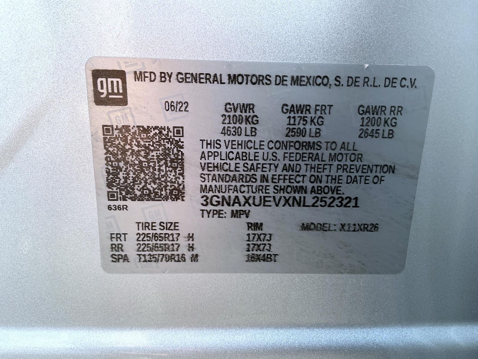 2022 Chevrolet Equinox LT photo 24