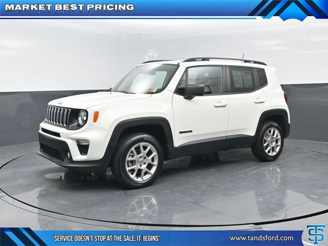 Used 2022 Jeep Renegade Latitude with VIN ZACNJDB15NPN80702 for sale in White Hall, WV