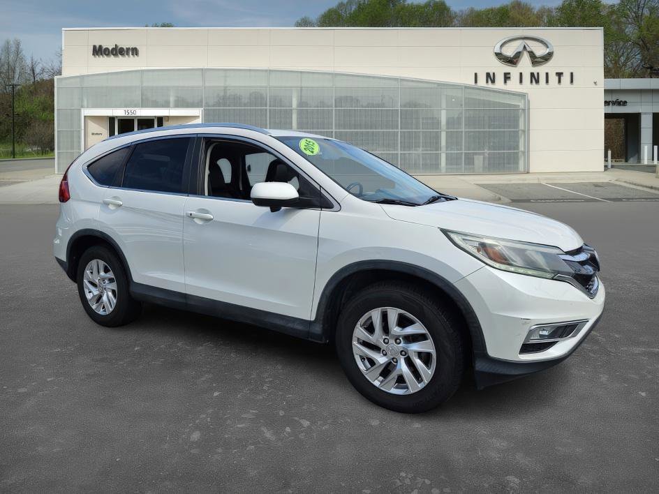 Used 2015 Honda CR-V EX-L with VIN 5J6RM3H79FL007612 for sale in Winston-Salem, NC