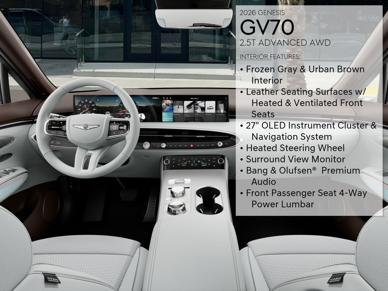 2026 Genesis GV70 2.5T Advanced photo 15