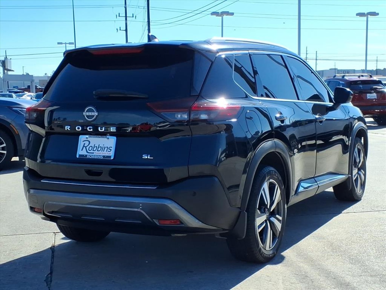2023 Nissan Rogue SL Black at Robbins Nissan