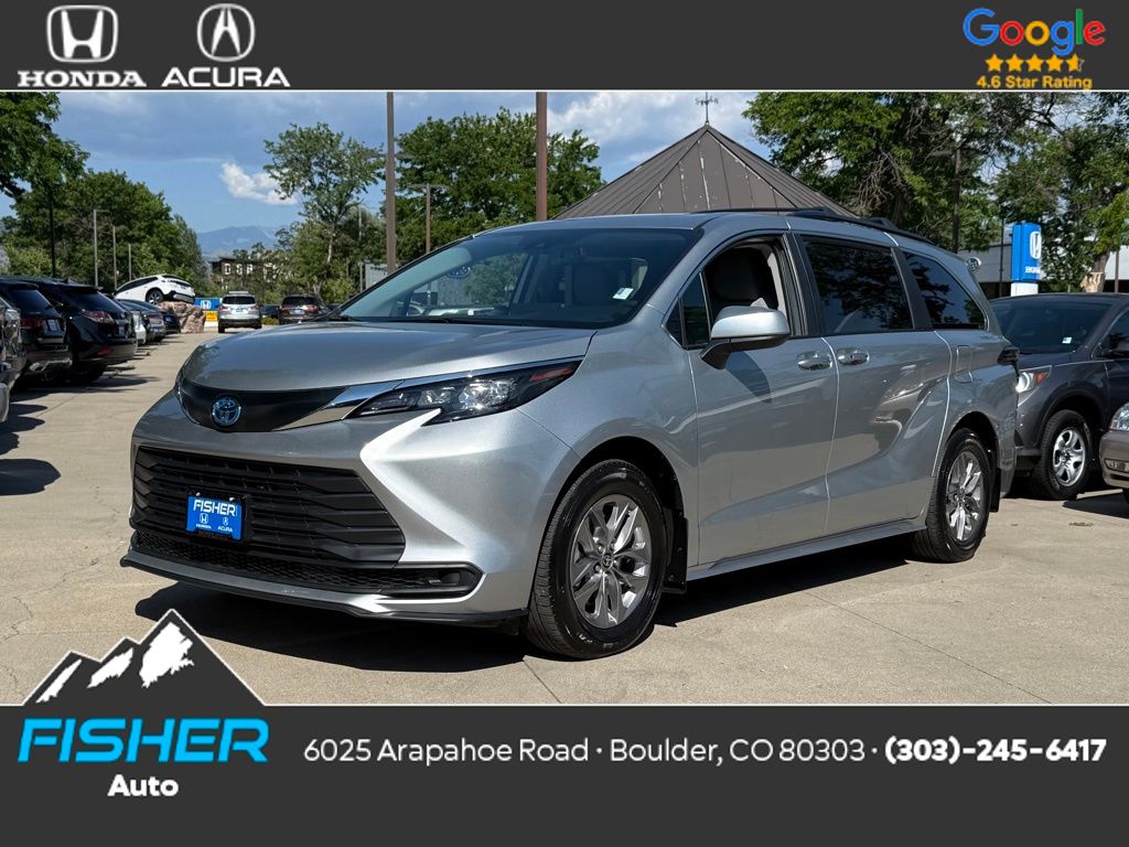 Used 2024 Celestial Silver Metallic Toyota LE image 1
