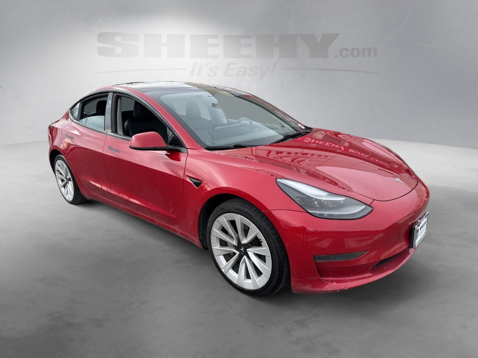 Used 2022 Tesla Model 3 Base with VIN 5YJ3E1EA6NF189526 for sale in Chantilly, VA