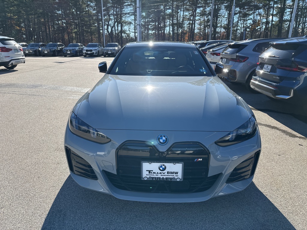 Certified 2025 BMW i4 M50 with VIN WBY33HD00SFU94503 for sale in Manchester, NH