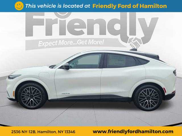 Used 2025 Ford Mustang Mach-E Premium AWD with VIN 3FMTK3SU2SMA09836 for sale in Hamilton, NY