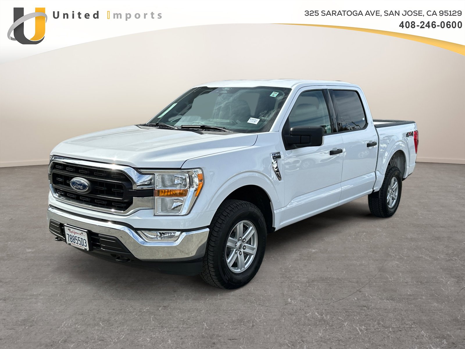 Used 2021 Oxford White Ford XLT image 1