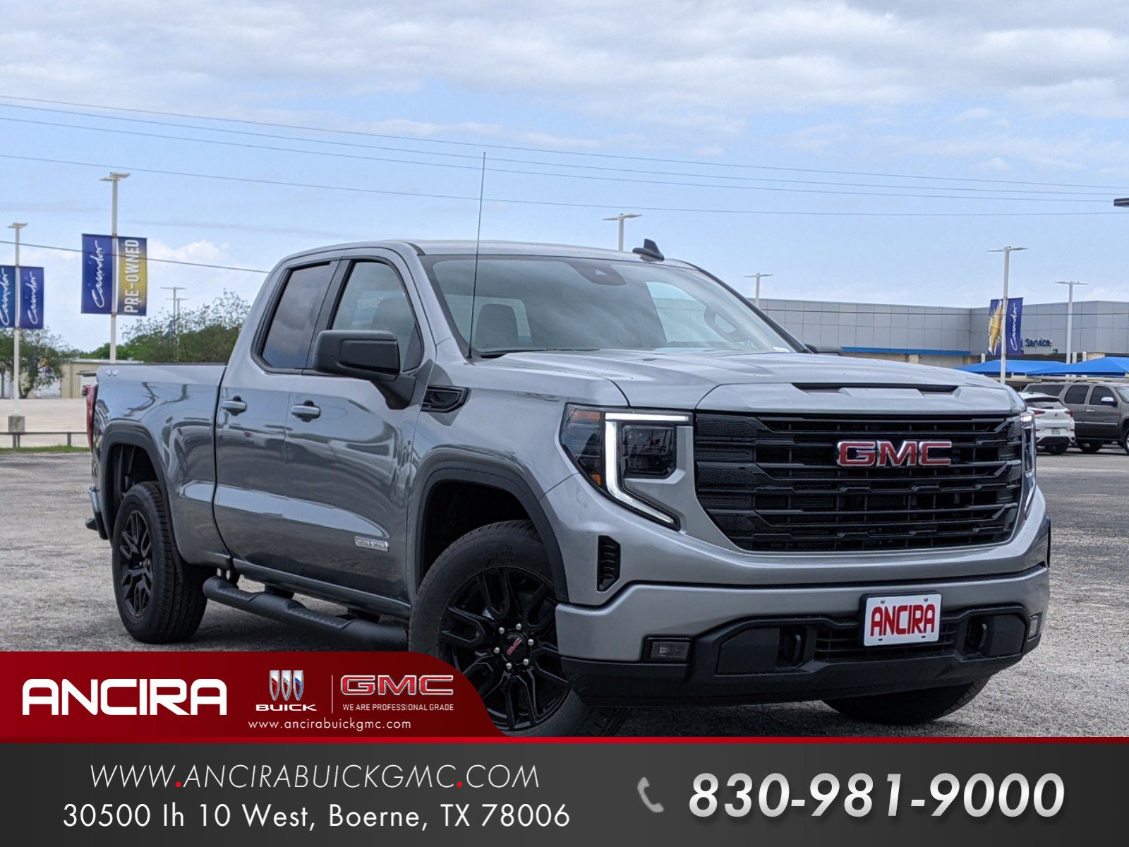 New 2023 GMC Sierra 1500 Elevation Double Cab in Boerne 23353 Ancira