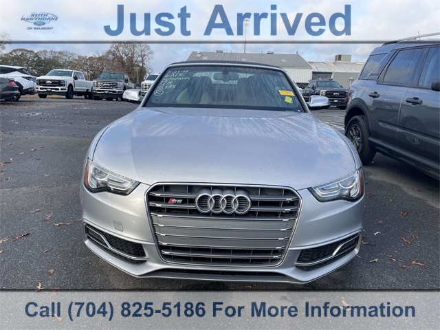 Used 2015 Audi S5 Cabriolet Premium Plus with VIN WAUCGAFH4FN000751 for sale in Belmont, NC