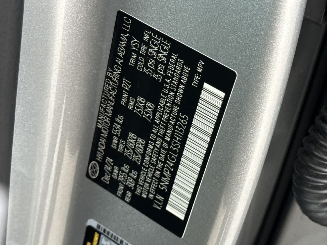 2025 Hyundai Santa Fe SEL photo 25
