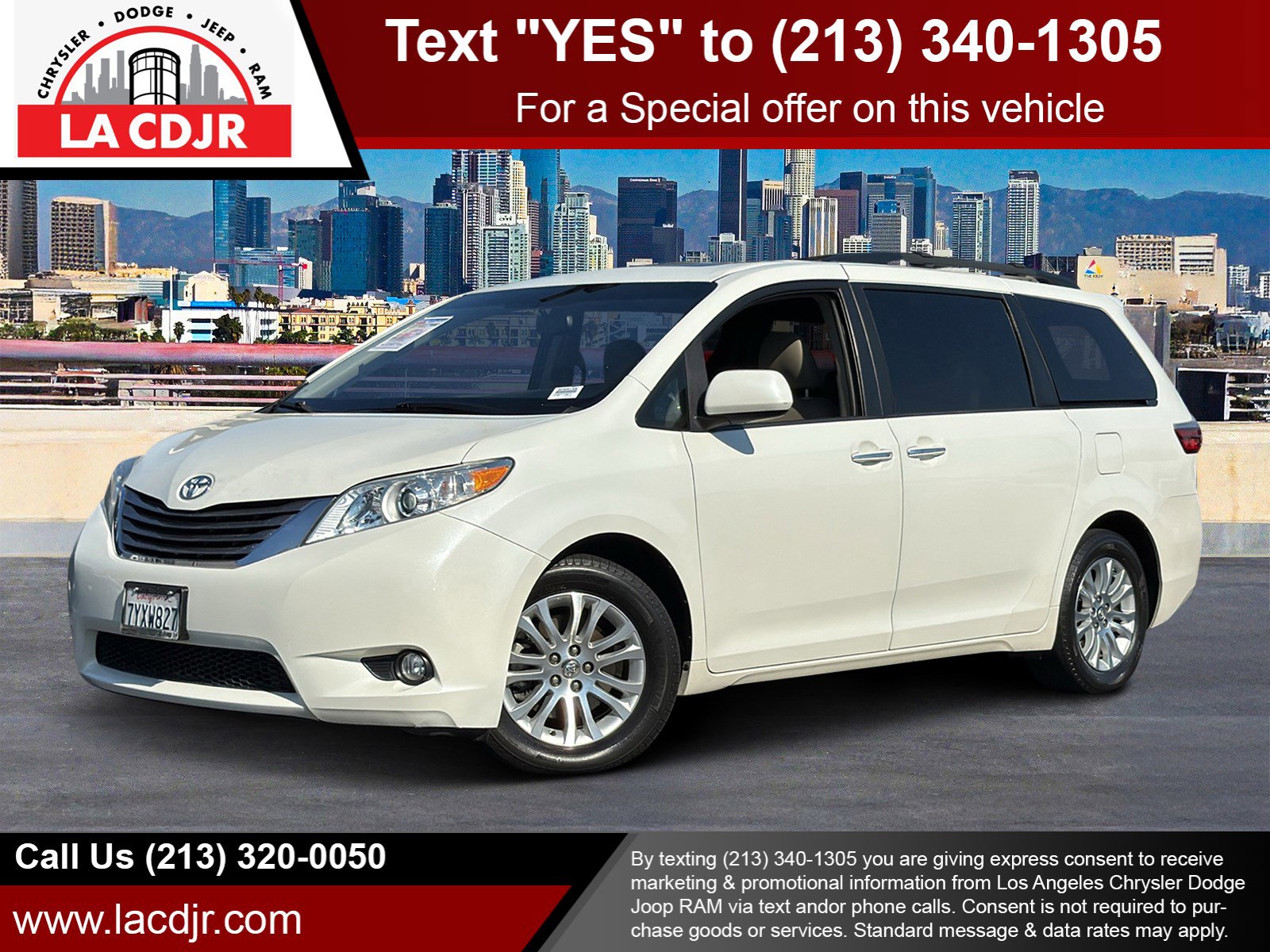Used 2017 White Toyota XLE image 1