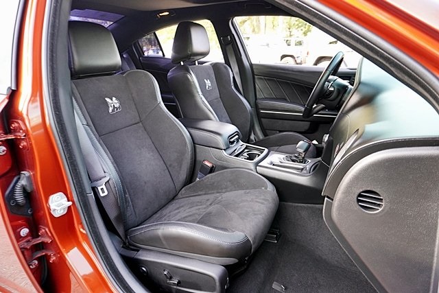 Used 2021 Orange Dodge R/T Scat Pack Widebody image 14