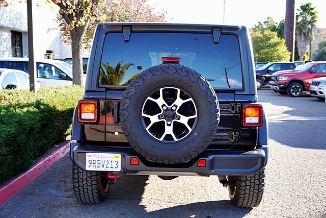 Used 2020 Black Jeep Unlimited Rubicon image 8