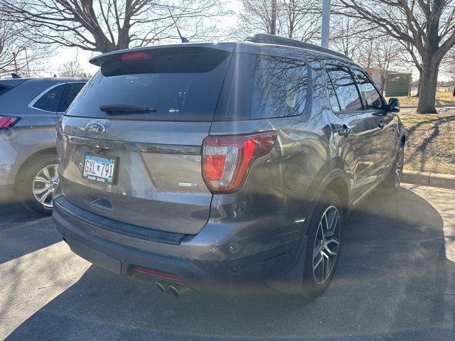 Used 2018 Ford Explorer Sport with VIN 1FM5K8GT8JGB79164 for sale in Apple Valley, Minnesota
