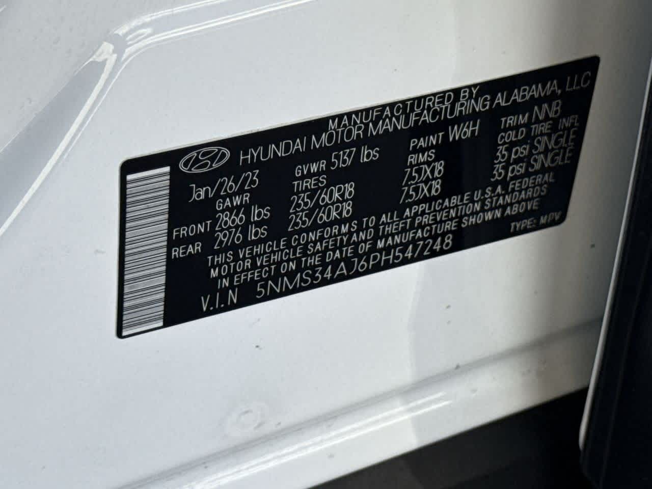 2023 Hyundai Santa Fe SEL Premium photo 25