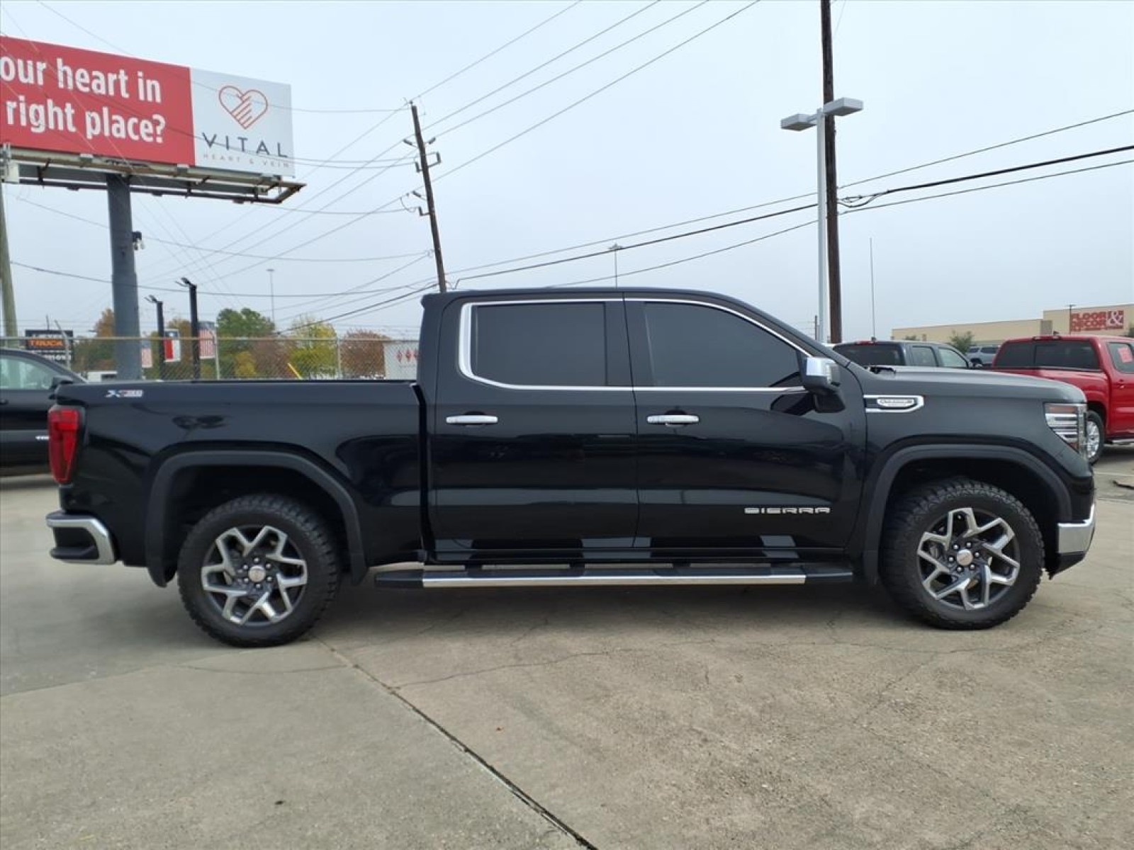 2023 GMC Sierra 1500 SLT TEXAS EDITION PREMIUM PLUS Black at Robbins Nissan