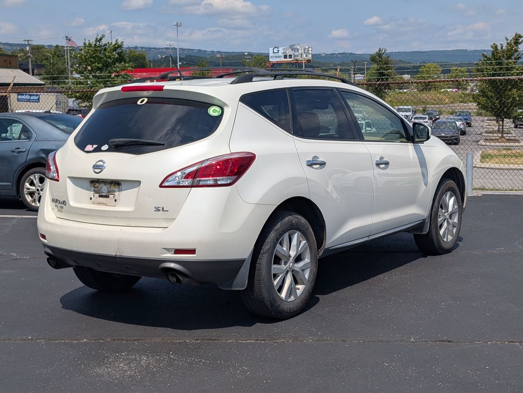 Used 2013 Nissan Murano SL with VIN JN8AZ1MU5DW205947 for sale in Chattanooga, TN