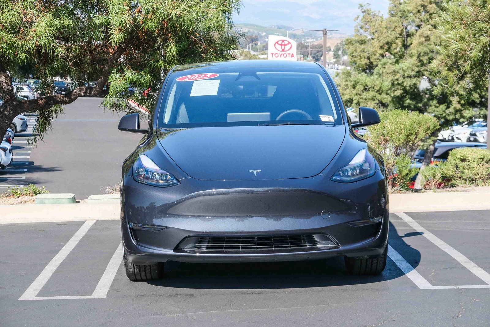 Used 2025 Tesla Model Y Long Range with VIN 7SAYGDED1SF316094 for sale in San Juan Capistrano, CA