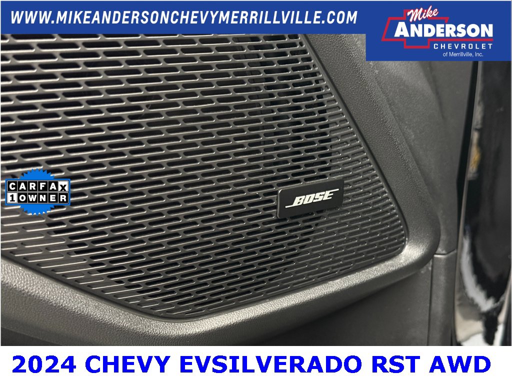Used 2024 Chevrolet Silverado EV RST with VIN 1GC40ZEL6RU300043 for sale in Merrillville, IN