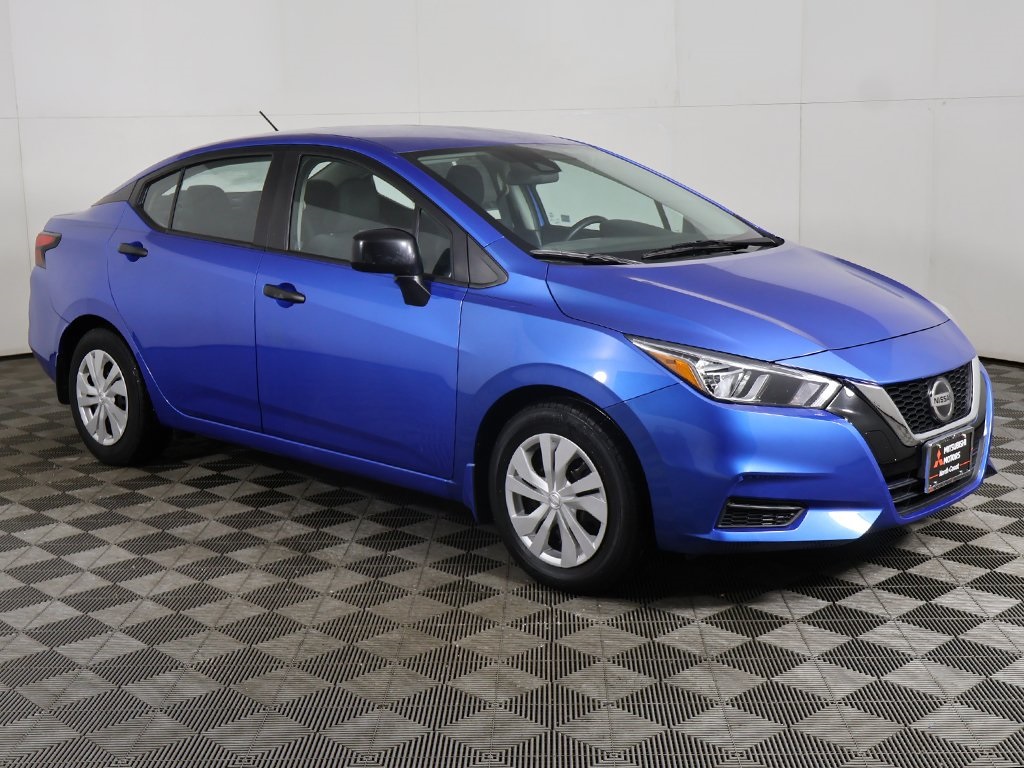 Used 2021 Nissan Versa Sedan S with VIN 3N1CN8DV2ML847553 for sale in Parma, OH