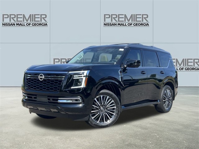 ARMADA ブラックダイヤモンド New 2025 Nissan Armada Platinum Reserve 4D Sport Utility in Buford
