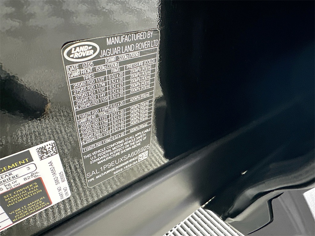 2025 Land Rover Range Rover Sport SE photo 22
